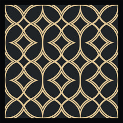 Naklejka premium Luxurious Geometric Pattern Collection | Stunning Vector Designs for Home Décor, Digital Projects, Artistic Backgrounds, and Seamless Fabric Printing. 