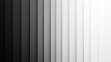 Obraz premium A soft gradient background transitioning from light gray to dark gray, creating depth while maintaining a monochromatic aesthetic.
