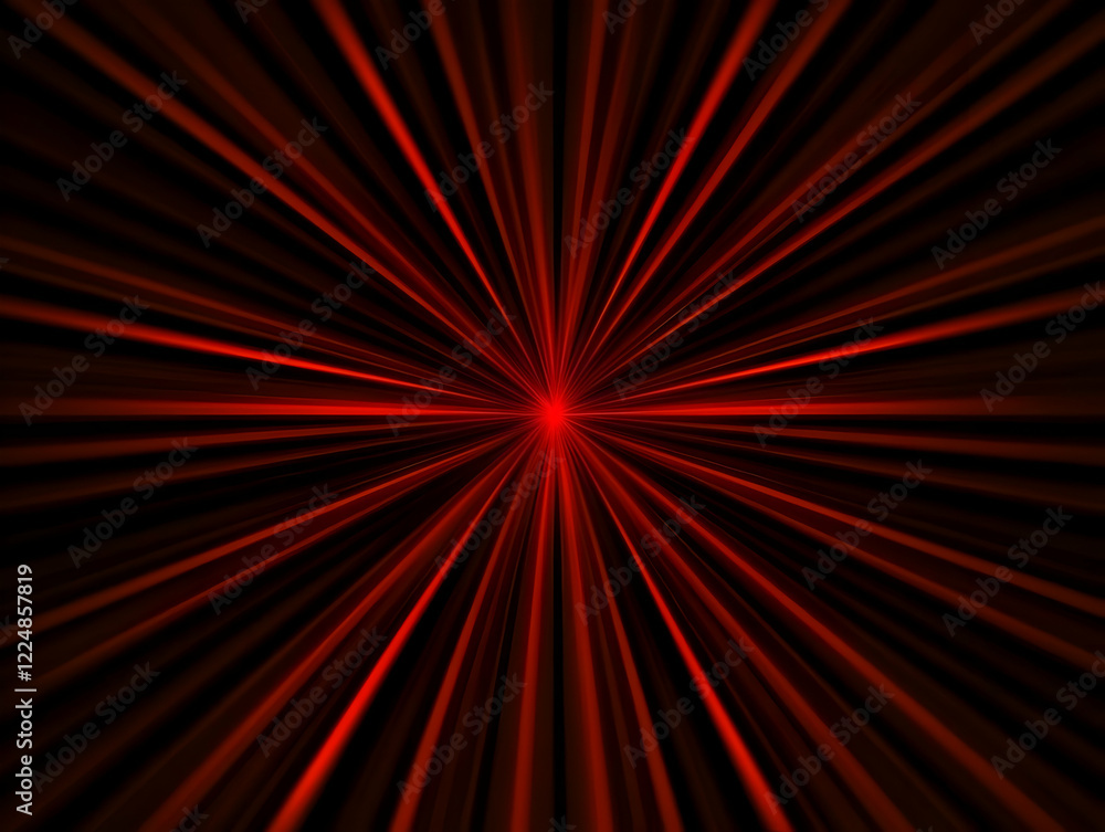 Poster abstract red rays background creates dynamic visual interest for designs