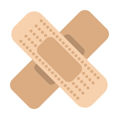 Medical Element with Flat Cartoon Design. Vector Illustration on White Background.