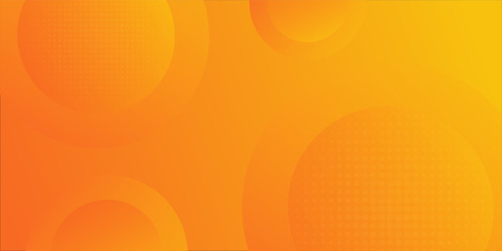 Modern abstract background with memphis elements in yellow and orange gradients and retro themed for posters, banners and website landing pages.