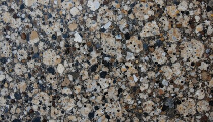 granite surface with intricate speckled texture 