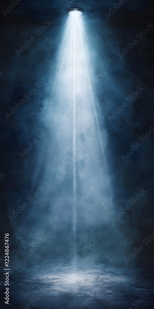 Canvas Prints empty stage with spotlight