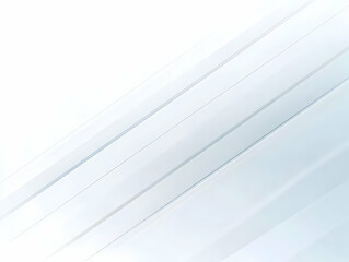 Obraz premium Abstract white background with diagonal blue lines elegantly creates a modern and clean design.