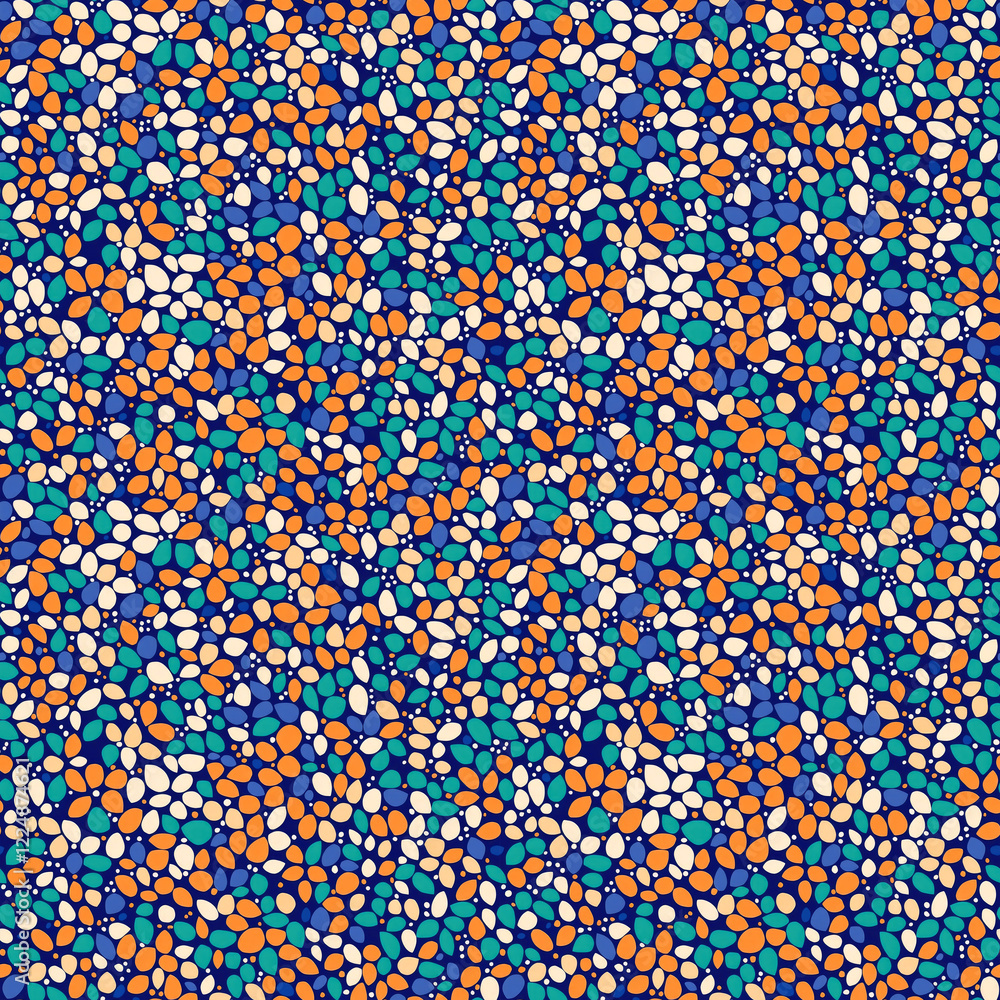 Poster abstract geometric pattern: a vibrant and energetic pattern featuring a multitude of colorful dots i