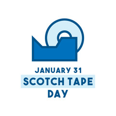 Scotch Tape Day. January 31.