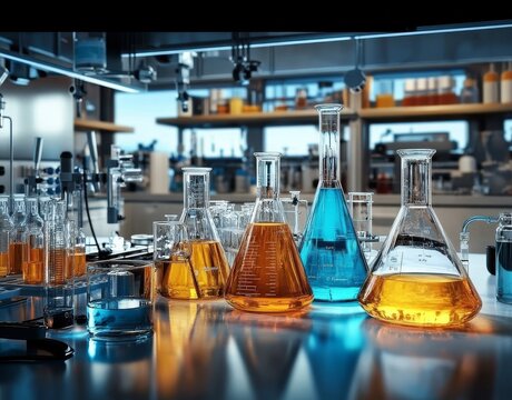 Liquid chemicals and waste bottles are essential components of any chemistry lab.