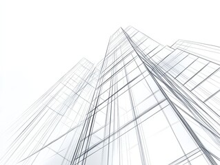 Fototapeta premium Exploration of urban design through creative architectural concepts.
