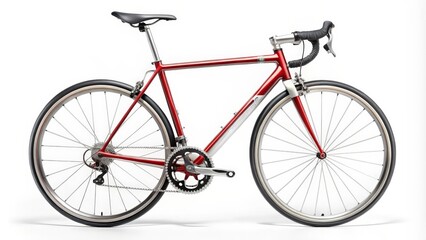 Obraz premium Red Road Bicycle