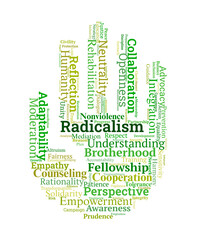 Radicalism Prevention Word Cloud
