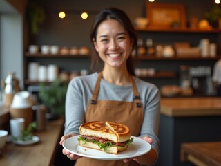 Artisanal Delicatessen A Moment of Culinary Service and Hospitality in a Contemporary Urban Café