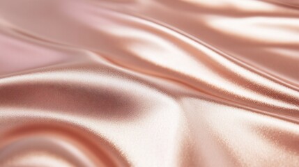Fototapeta premium Elegant Draped Blush Pink Silk Fabric Texture