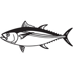 fish on a white background