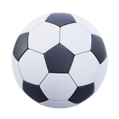 Naklejka premium soccer ball isolated on white