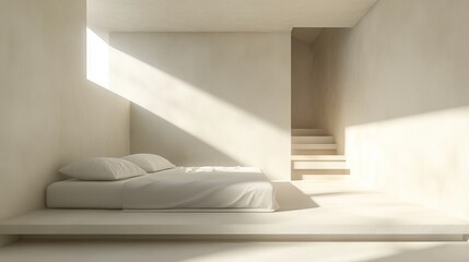 Cozy Bedroom Featuring a Comfortable Bed Surrounded by Soft Lighting and Inviting Decor with a Bright Window Allowing Natural Light to Fill the Space Creating a Warm Atmosphere