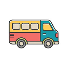 Minibus Icon
