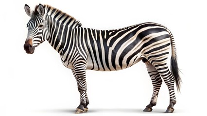 Fototapeta premium Zebra Profile View