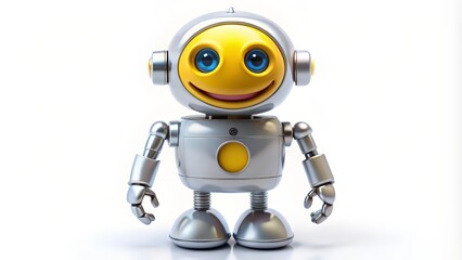 Smiley Robot Character