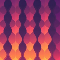 Abstract Vibrant Wave Pattern with Gradient Hues.