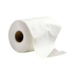 Unrolling Paper Products for Industrial Use Warehouse Product Photography Clean Environment Close-Up Manufacturing Efficiency