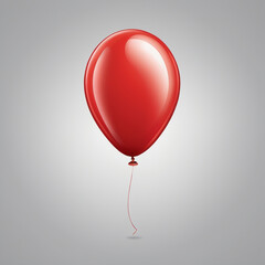 Solo Red Balloon in the Breeze