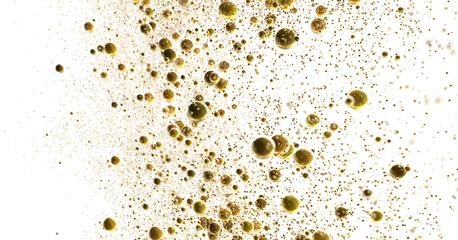 Glittering gold  confetti png. Glittering gold