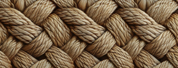 Woven rope texture background