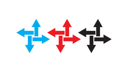 arrows in directions