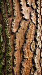 Naklejka premium texture of the tree bark of tree, Tree bark, background, texture