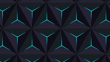 Twisted lines. Colored abstract tunnel. Twisted lines. Wireframe 3D surface.