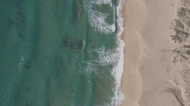 Playa waves cenital  Tarifa - 02