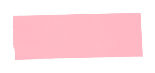 Pink tape isolated on transparent background