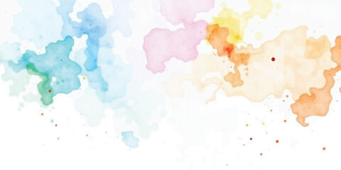 Abstract holi liquid watercolor background with vibrant splatter, splashes of paint, creating a multi, different, colorful, and artistic, texture, for holi colour of fastival design