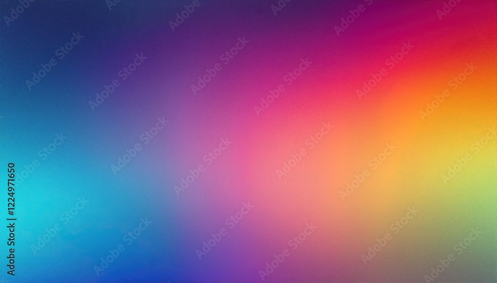 Aufkleber vivid k digital artwork grainy gradient with colorful soft noise effect capturing a modern, abstract