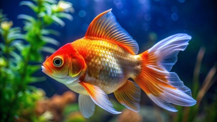 Fototapeta premium Goldfish in Aquarium