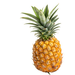Pineapple isolated on transparent background