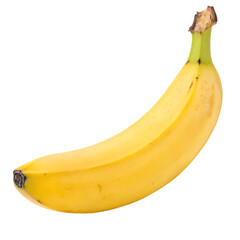 Banana isolated on transparent background