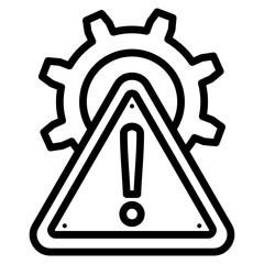 Risk  Icon Element For Design