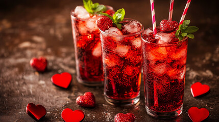 Romantic Heart-Themed Cocktails Perfect for Valentine's Day Gathering