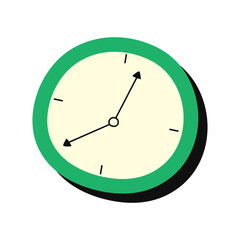 Clock Presentation Decoration Element
