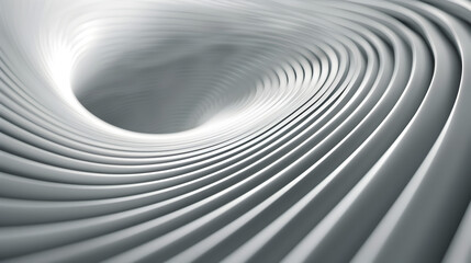 Obraz premium Abstract flowing lines creating a dynamic, smooth texture in shades of gray.