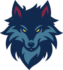 Fierce Wolf Mascot Logo Icons – Powerful and Aggressive Vector Illustration
