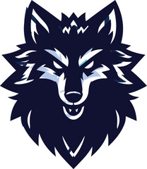 Fototapeta premium Fierce Wolf Mascot Logo Icons – Powerful and Aggressive Vector Illustration
