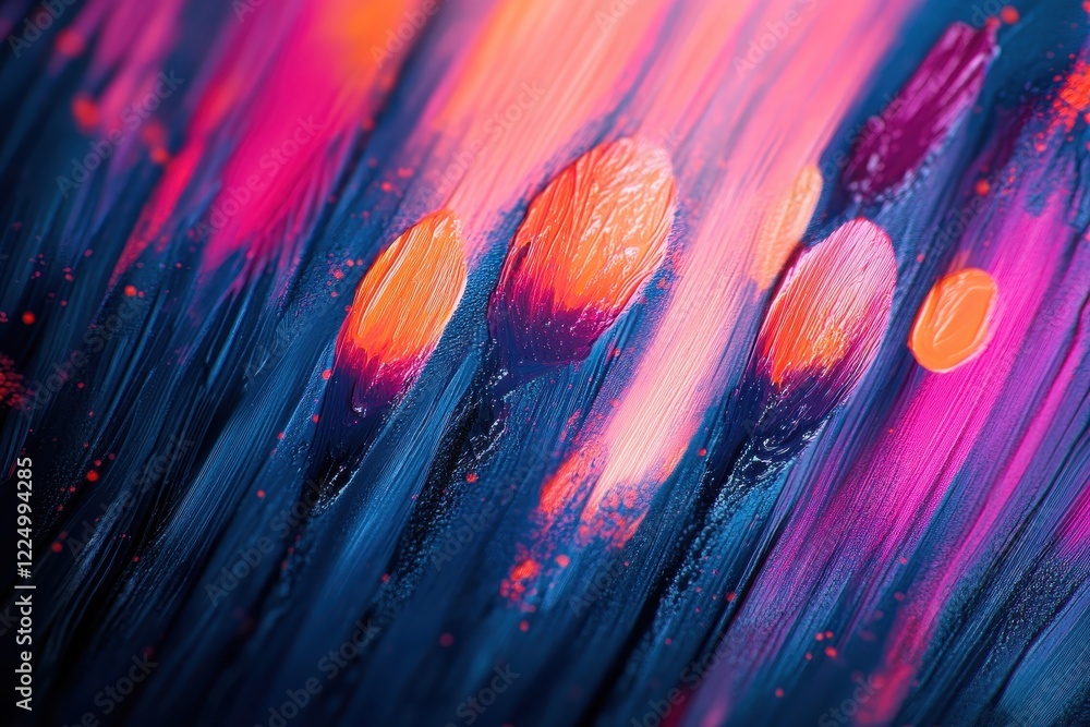 Poster colorful abstract paint background with fluid patterns and vibrant hues for artistic design projects