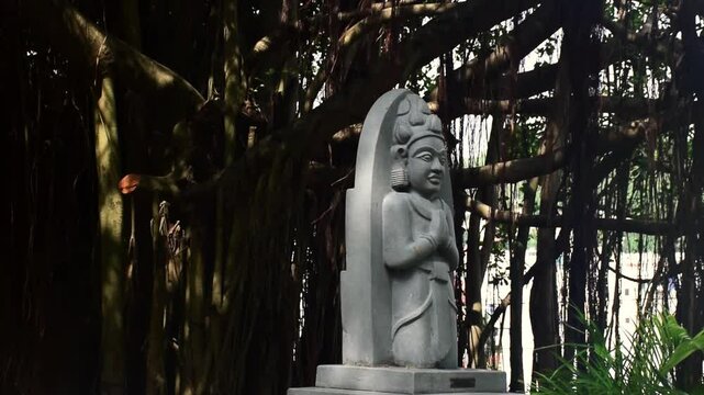 statue in Thap ba ponagar, Vietnam, Nha Trang. 4K video 4K video 