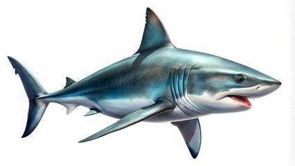 Fototapeta premium Great White Shark Illustration