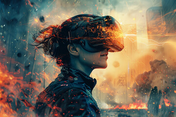 Immersive Gaming: A Gamer Fully Engaged in a Dynamic AR Environment