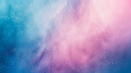 Fototapeta premium Vibrant Grainy Gradient Background with Soft Blue and Pink Hues for Web Design and Digital Art