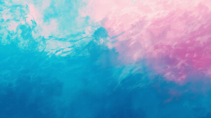 Obraz premium Vibrant Grainy Gradient Background with Soft Blue and Pink Hues for Web Design and Digital Art