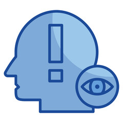Self-Awareness  Icon Element For Design